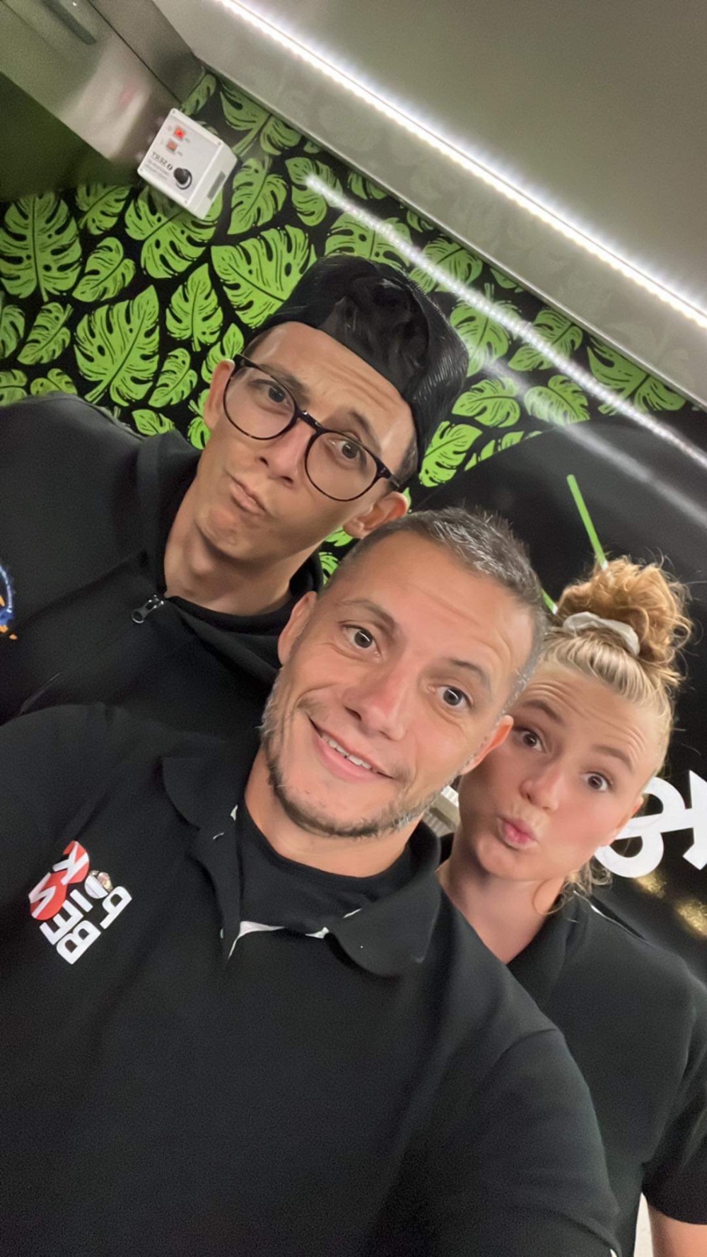 L'équipe en service