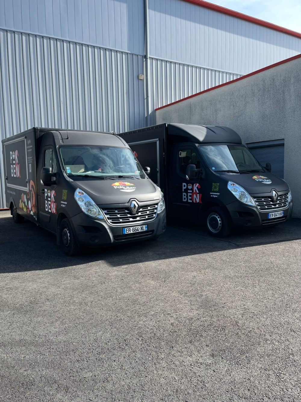 La flotte de food trucks